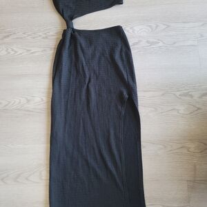 SHEIN Black Maxi Dress